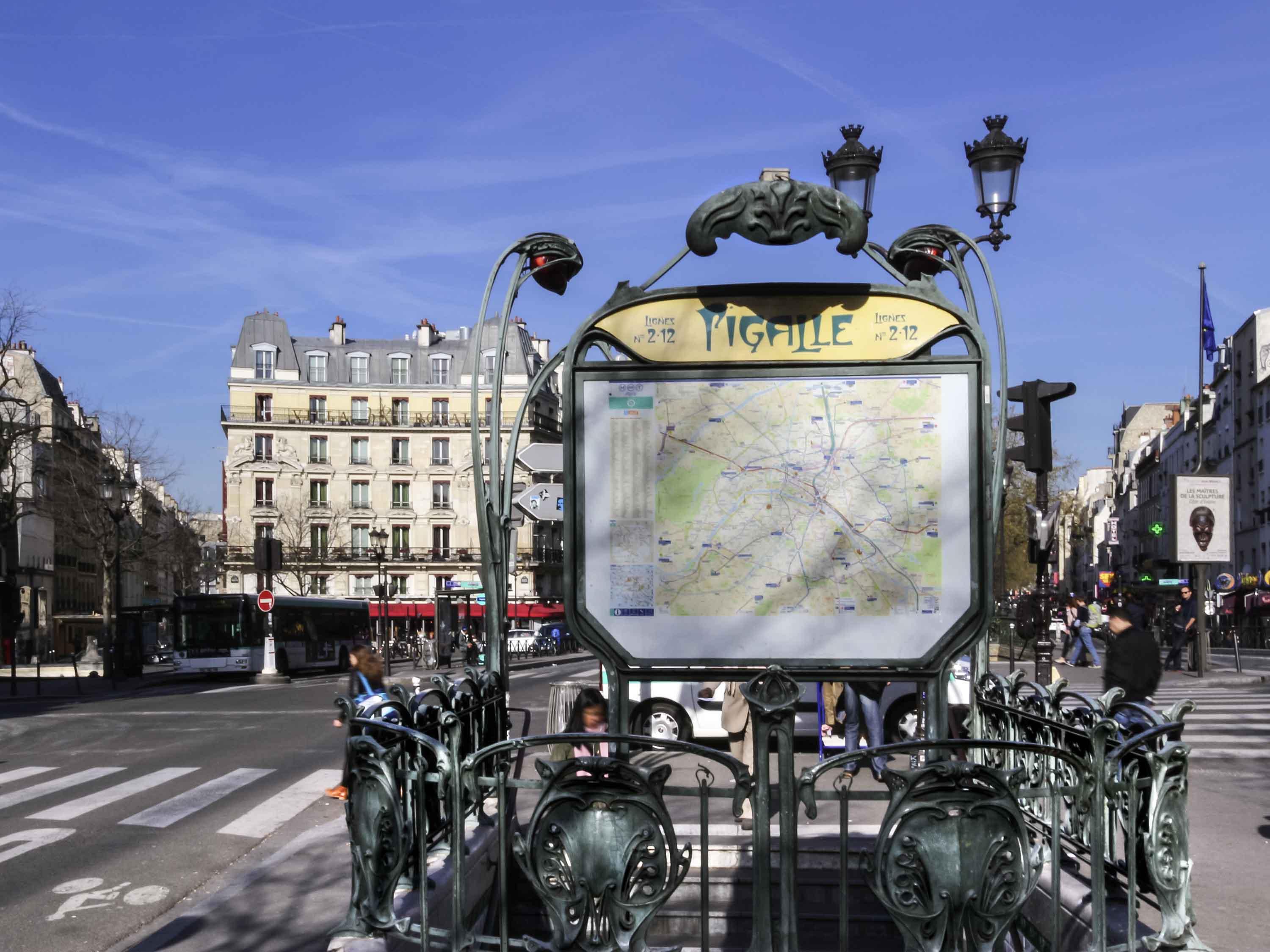 ホテル イビス‐パリ‐ガールドゥノール ラファイエット エクステリア 写真